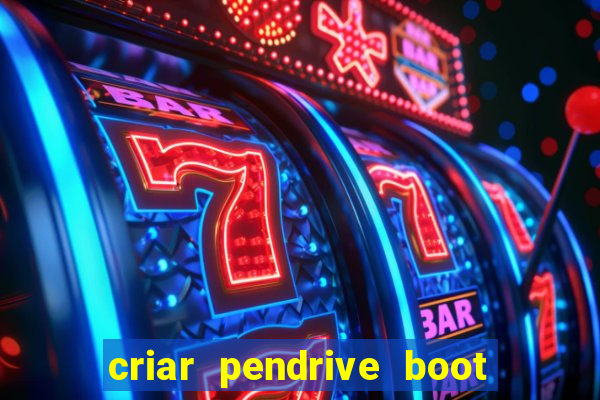 criar pendrive boot windows 10